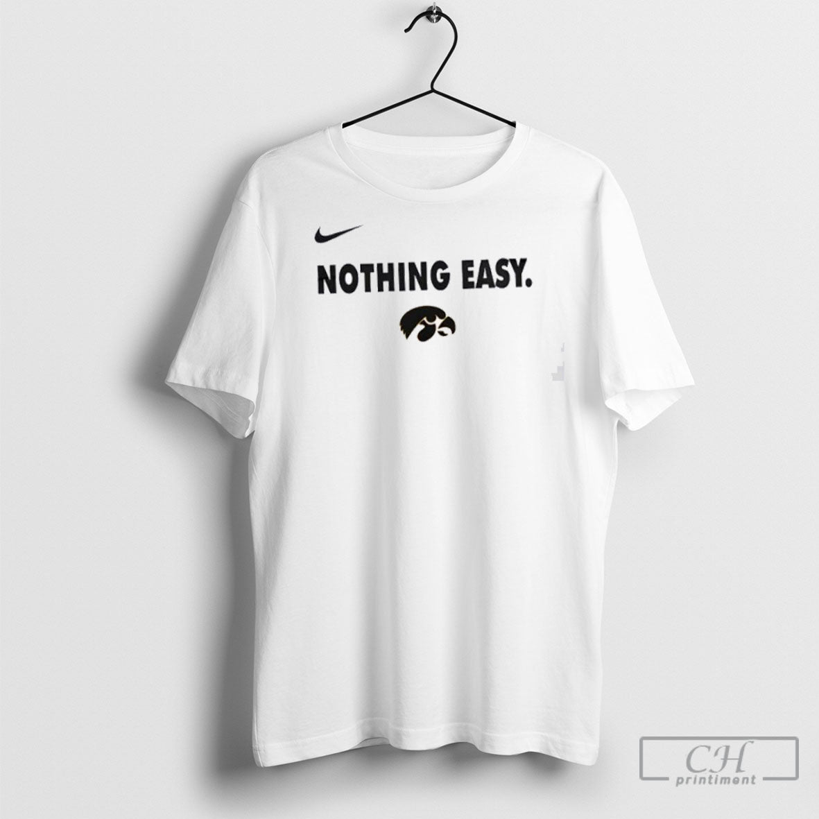 Nothing Easy X Iowa Hawkeyes Shirt Sweater