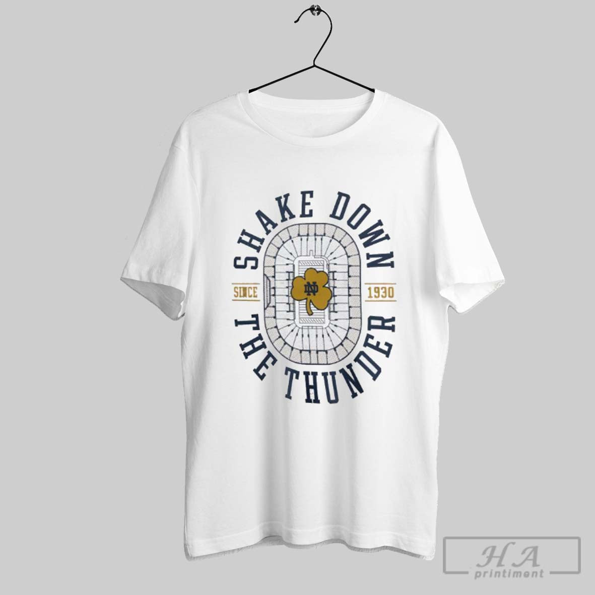 Notre Dame Fighting Shake Don The Thunder