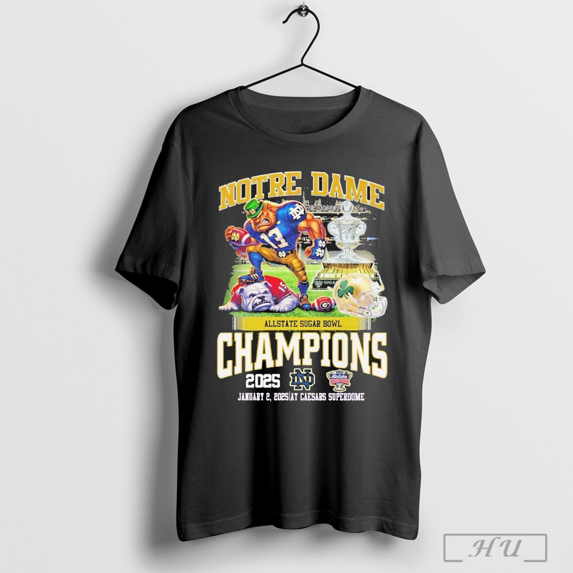 Notre Dame Football Fighting Irish 2025 Sugar Bowl Champions