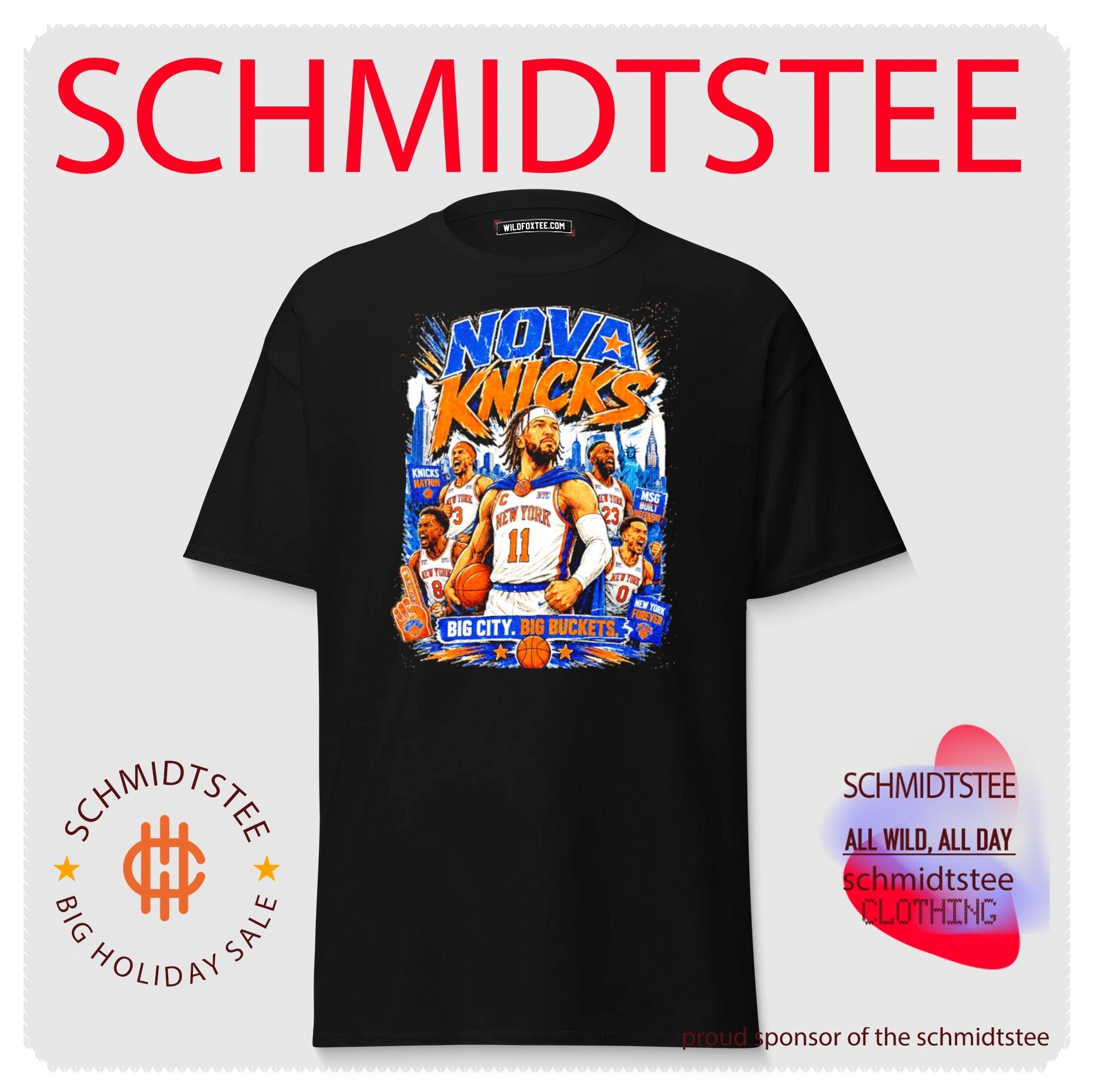 Nova Knicks Big City Big Buckets New York Knicks 2026 World Champions shirt