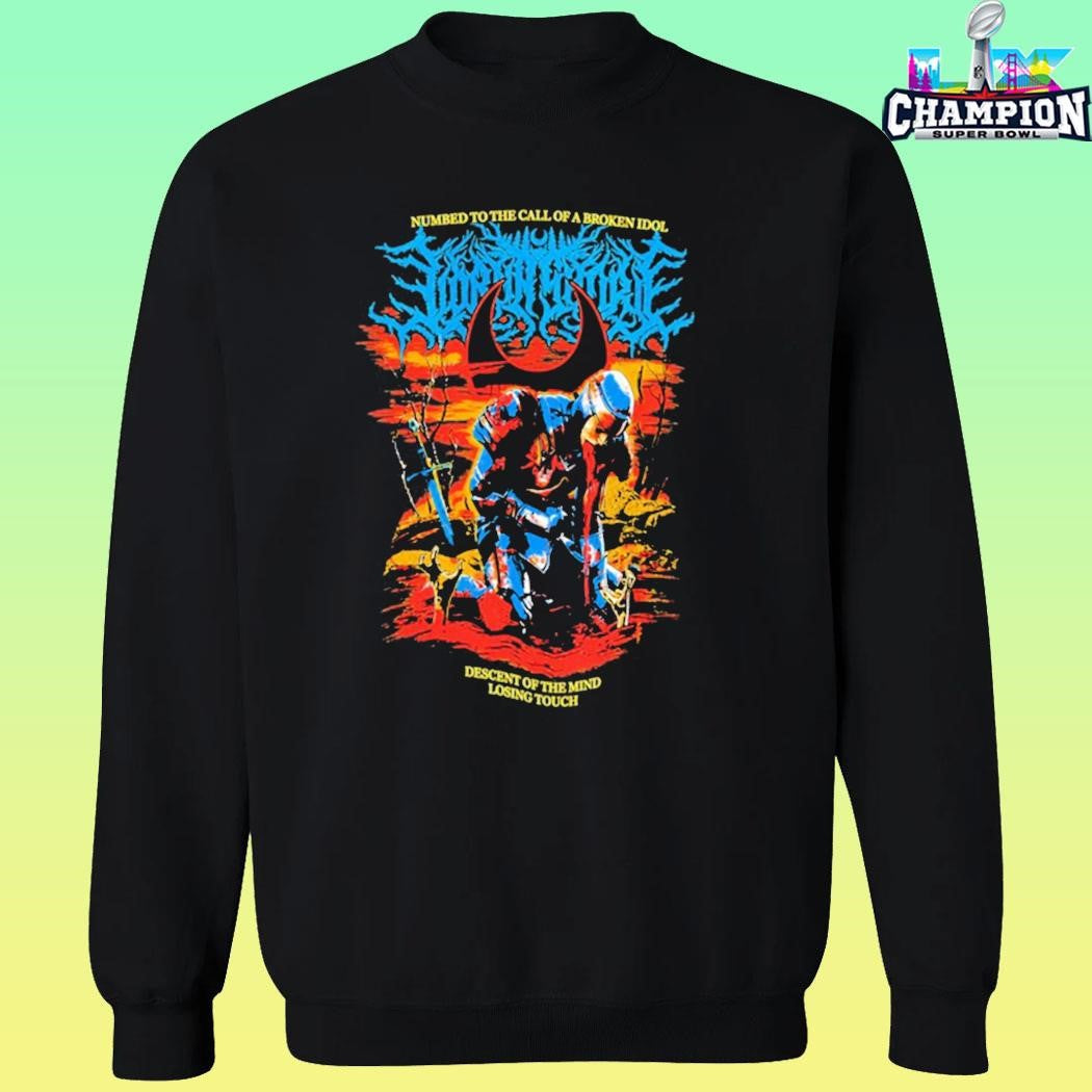 Numbed To The Call Of A Broken Idol Descent Of The Mind Losing Touch Shirt