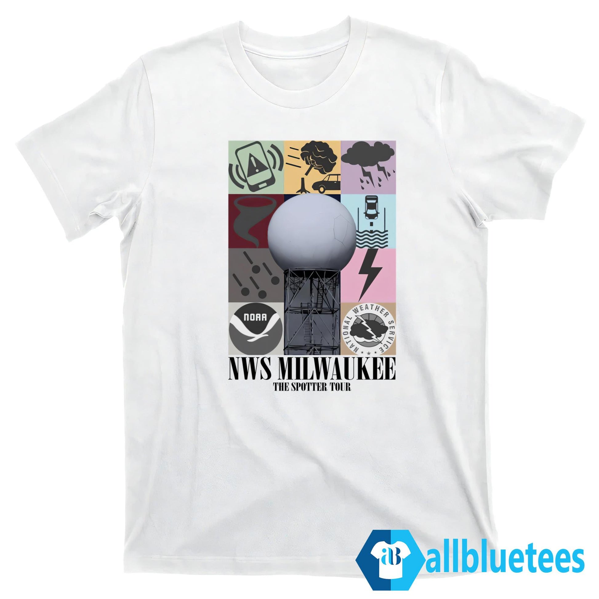 NWS Milwaukee The Spotter Tour Shirt