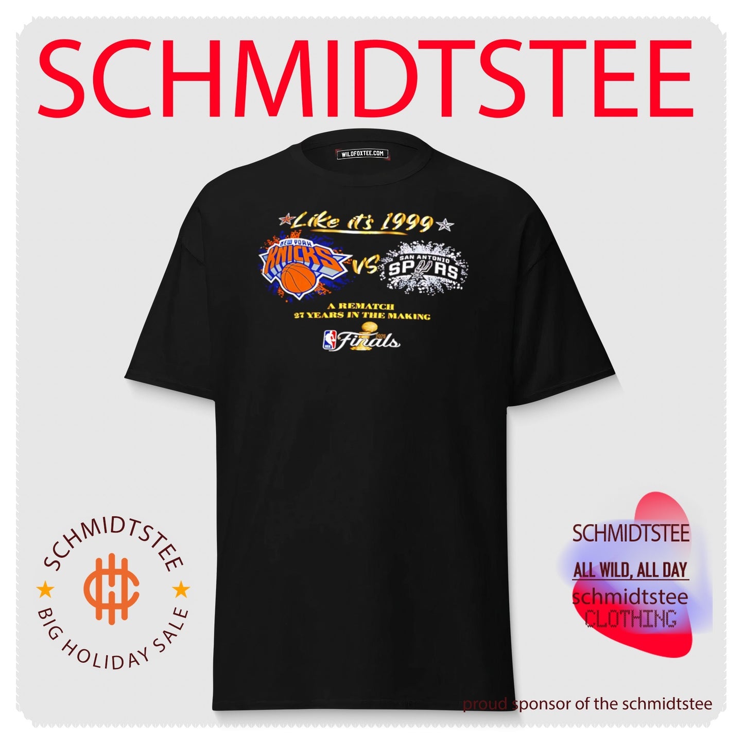 Ny Knicks vs San Antonio Spurs like it’s 1999 a rematch 27 ears in the making shirt