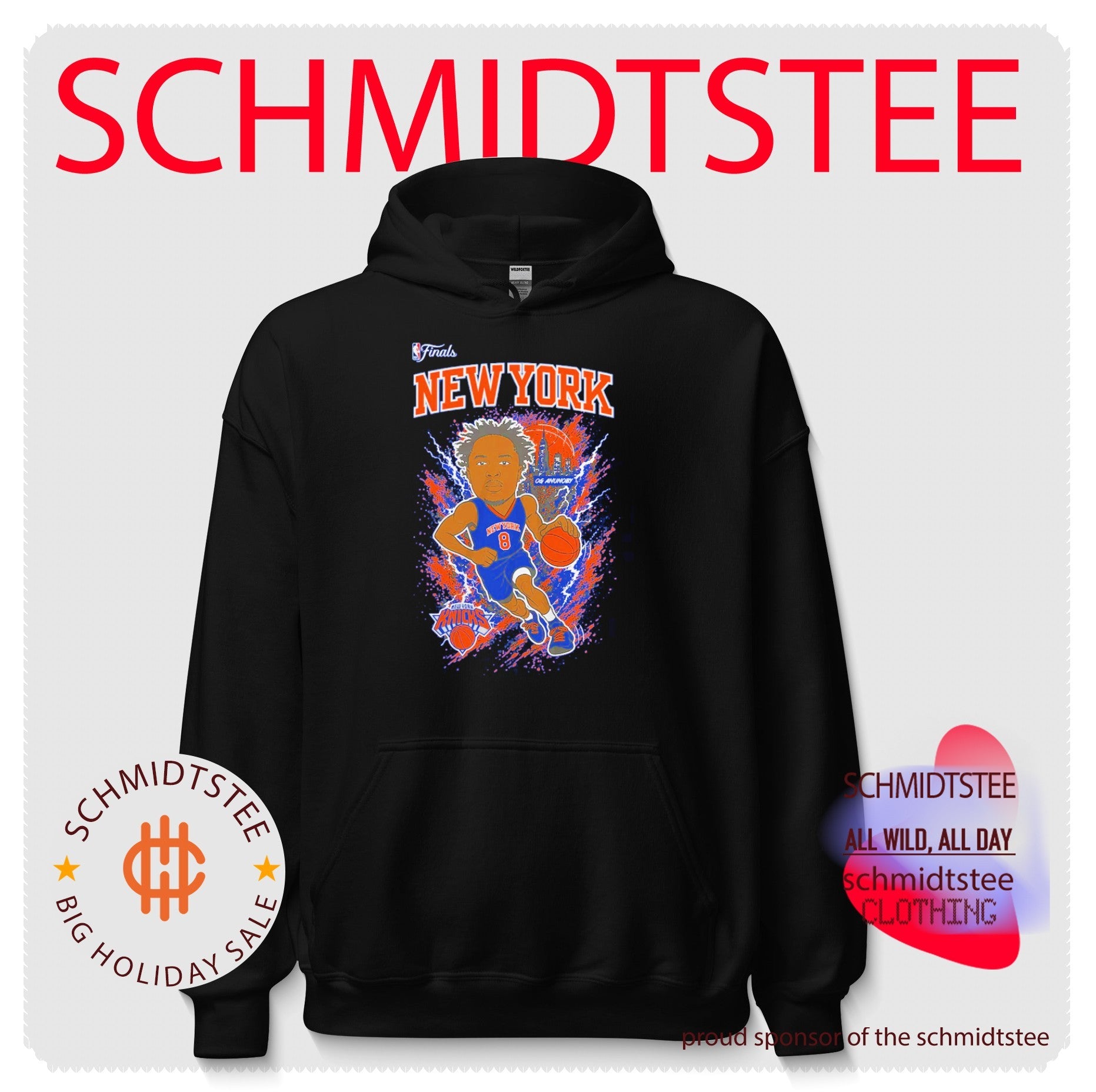 OG Anunoby New York Knicks 2026 NBA Finals Champions Player shirt