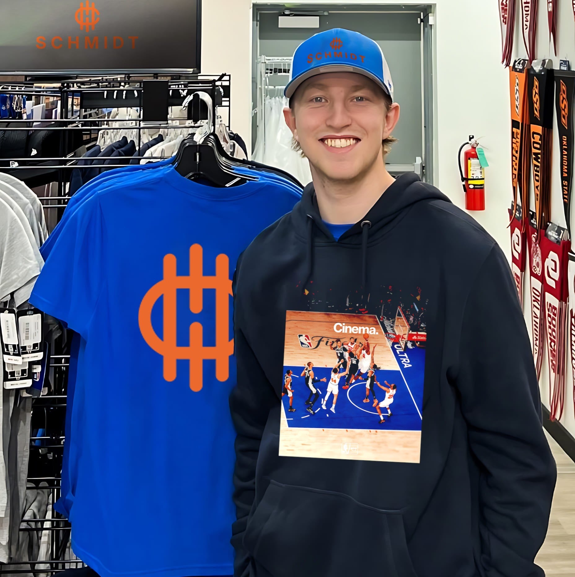 OG Anunoby New York Knicks Game Winning Stop Dylan Harper Cinema shirt