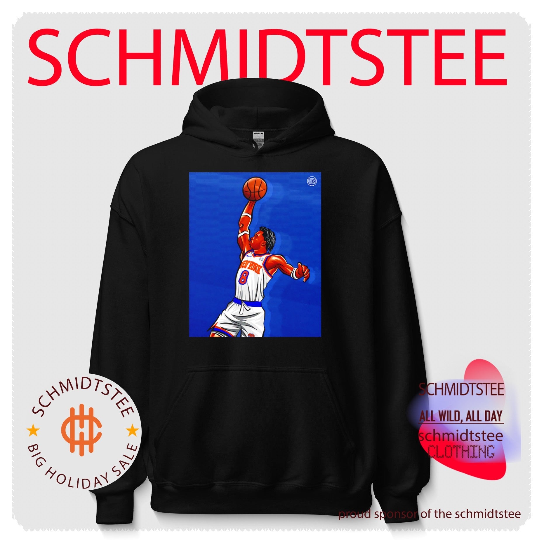 OG Anunoby New York Knicks The Hand of OG paint shirt
