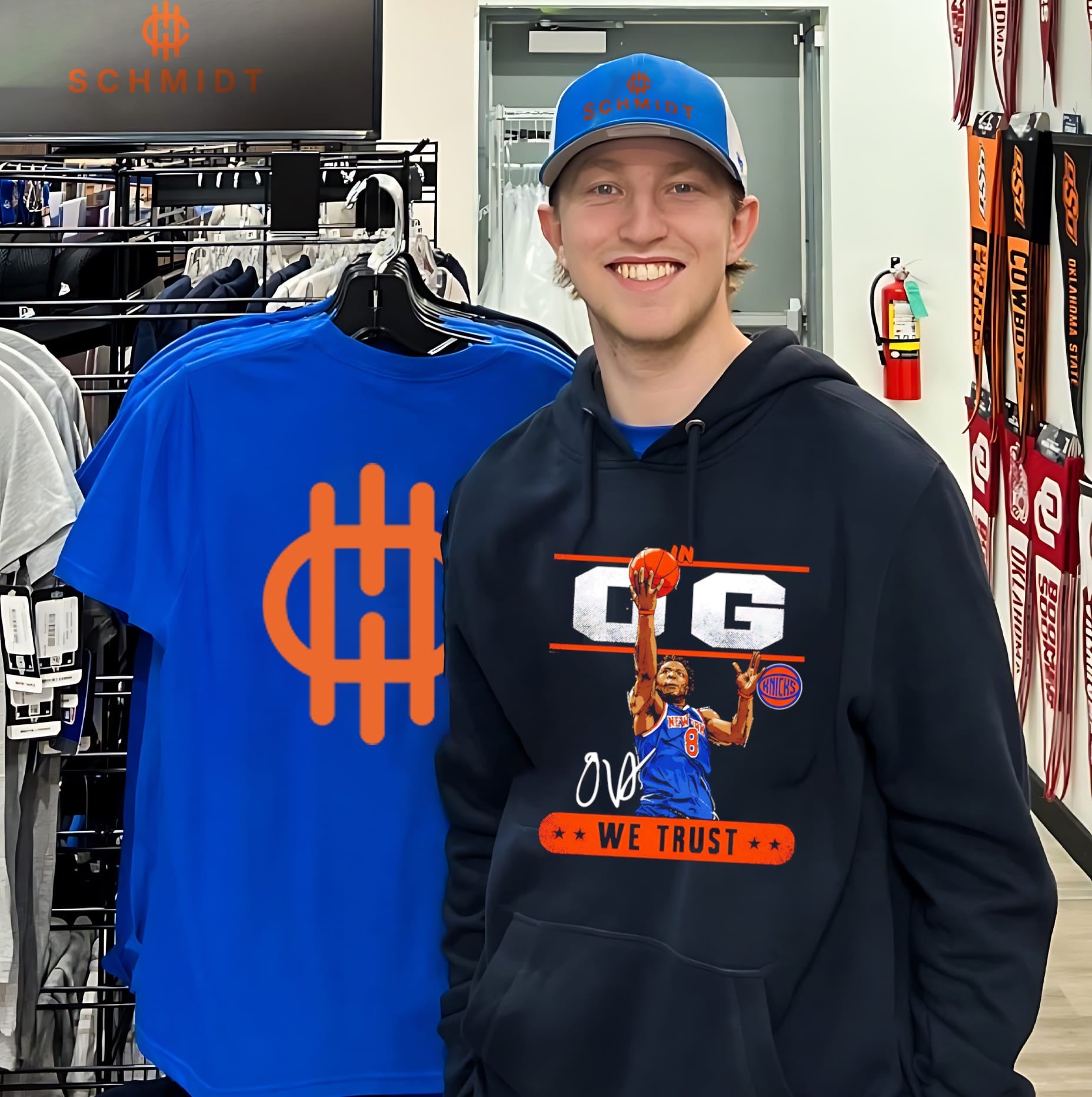 OG Anunoby New York Knicks We Trust signature shirt