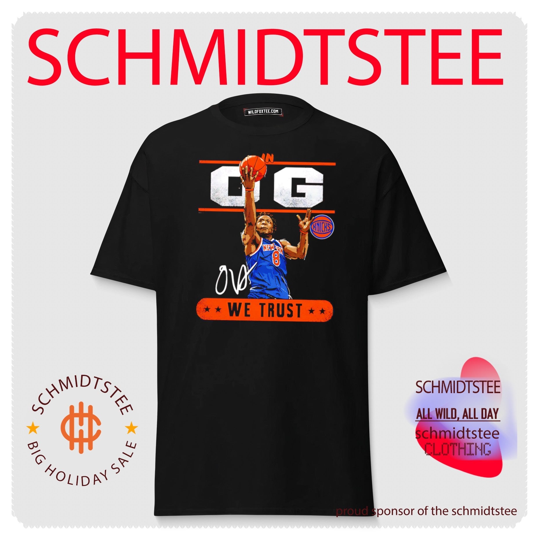 OG Anunoby New York Knicks We Trust signature shirt