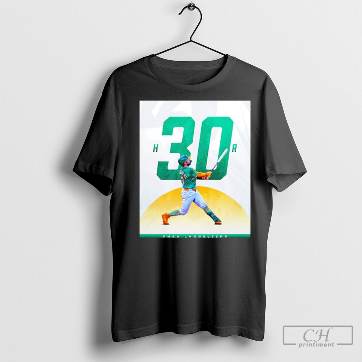 Oakland Athletics Shea Langeliers 30 Homer Season