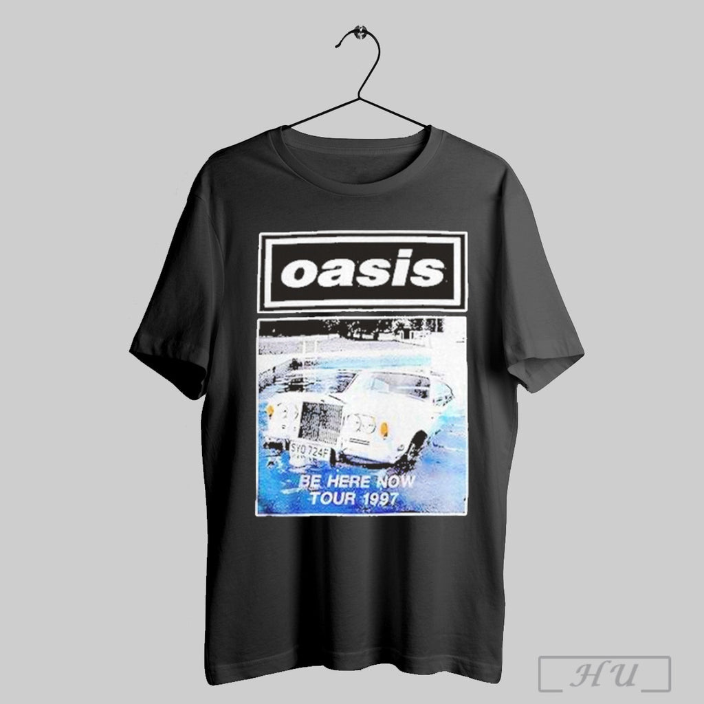 Oasis Be Here Now Tour 1997 T Shirt