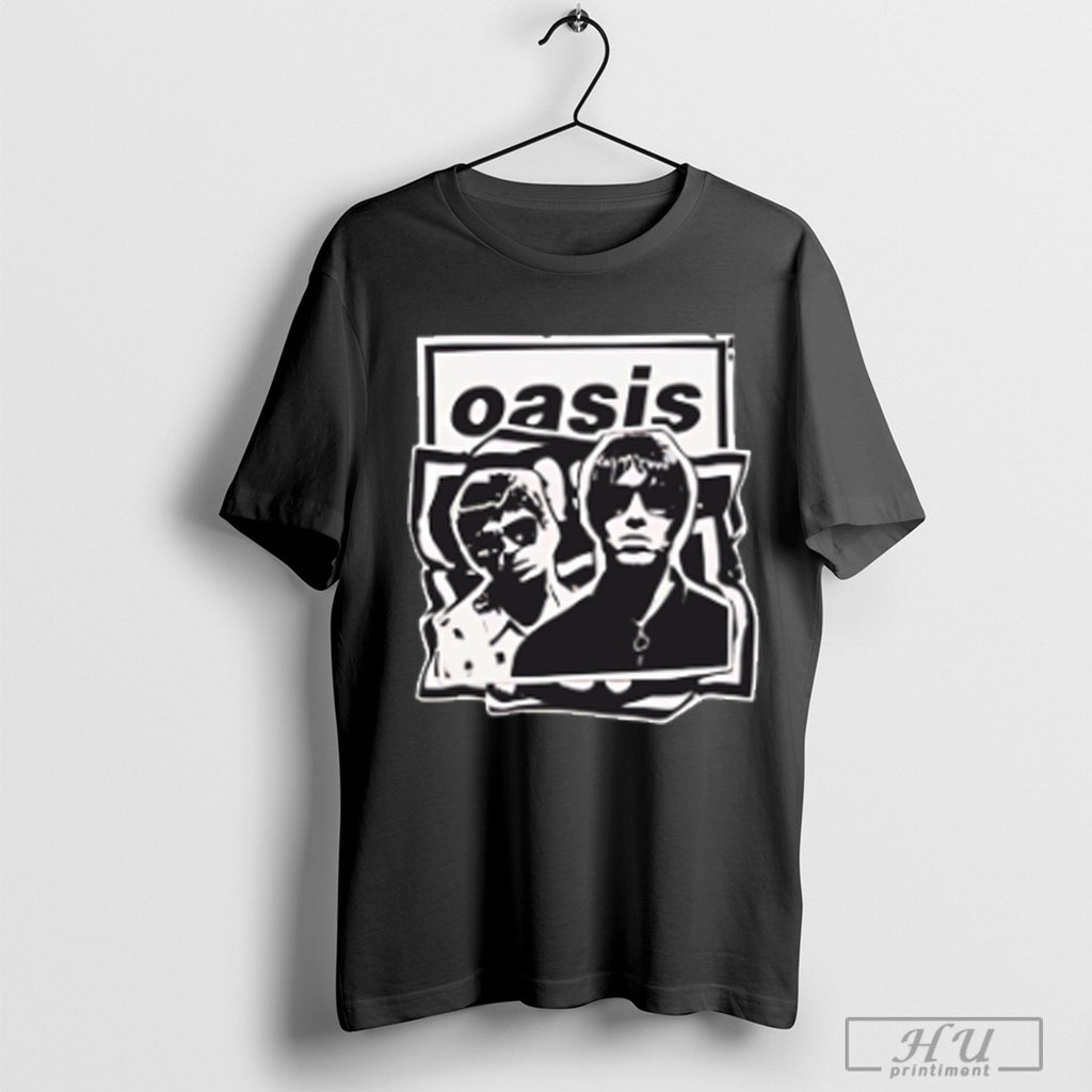Oasis Live 25 Cut Out Photo Tour T Shirt
