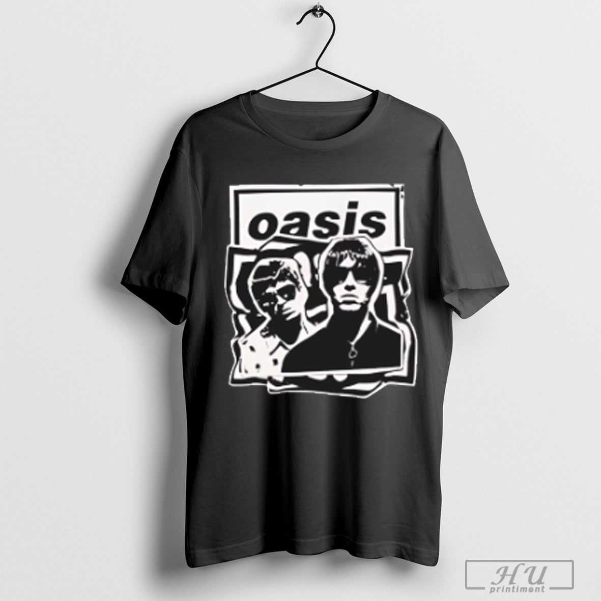 Oasis Live 25 Cut Out Photo Tour T Shirt