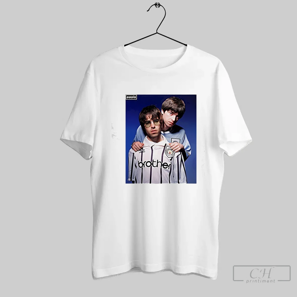 Oasis Noel And Liam Photo T Shirt