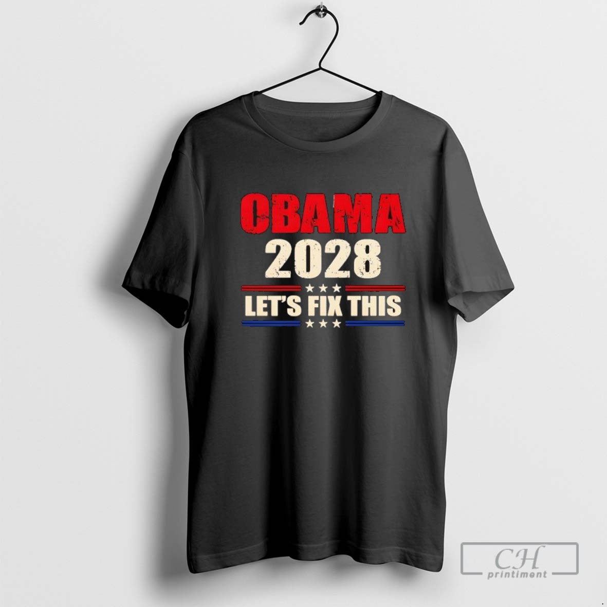 Obama 2028 Lets Fix This Political Election Hope Change T Shirt Sweater
