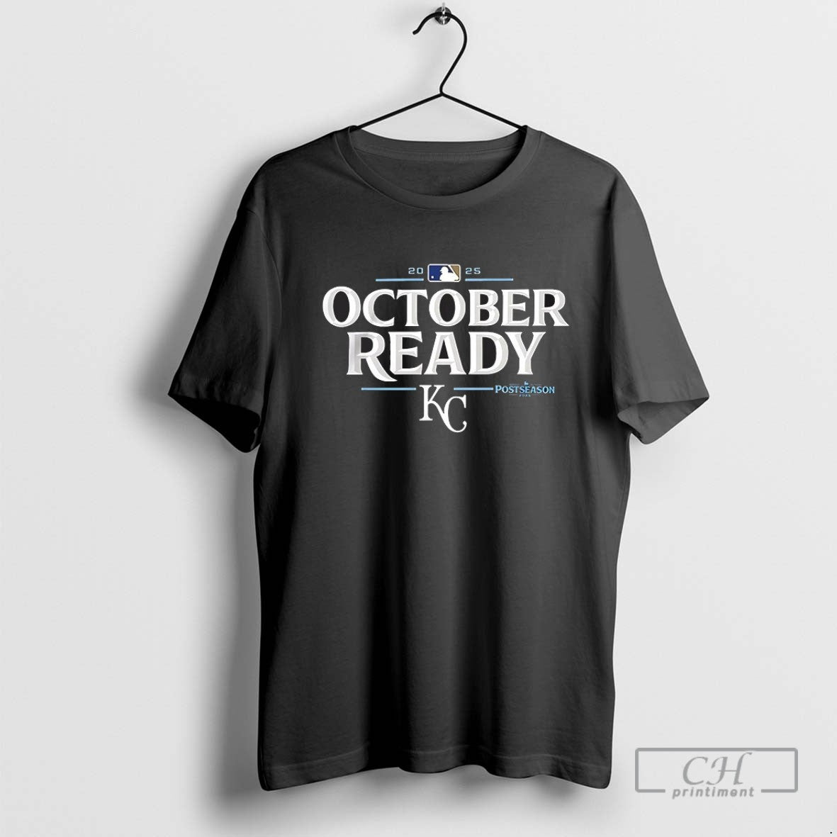 October Ready 2025 Kansas City Royals Mlb Postseason V Neck