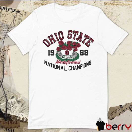 1968 Ohio State Football Undefeated National Champions t-shirt