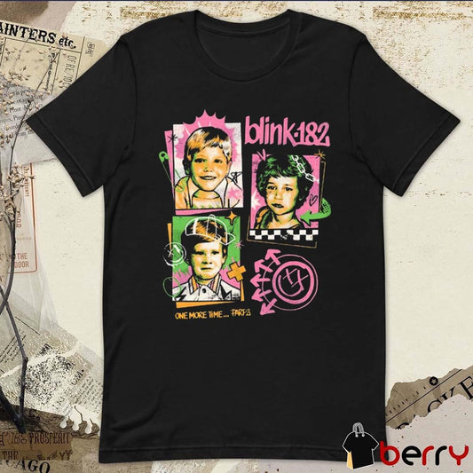 2024 Blink-182 One More Time Part 2 Vintage New t-shirt