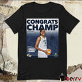 2024 Congrats Champ WNBA Basketball Finals Champion Jonquel Jones New York Liberty Poster t-shirt
