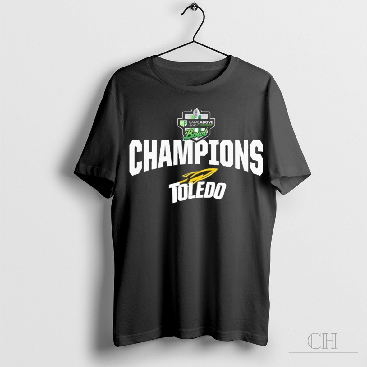 Official 2024 Gameabove Sports Bowl Champions Toledo Rockets Trophy Two
