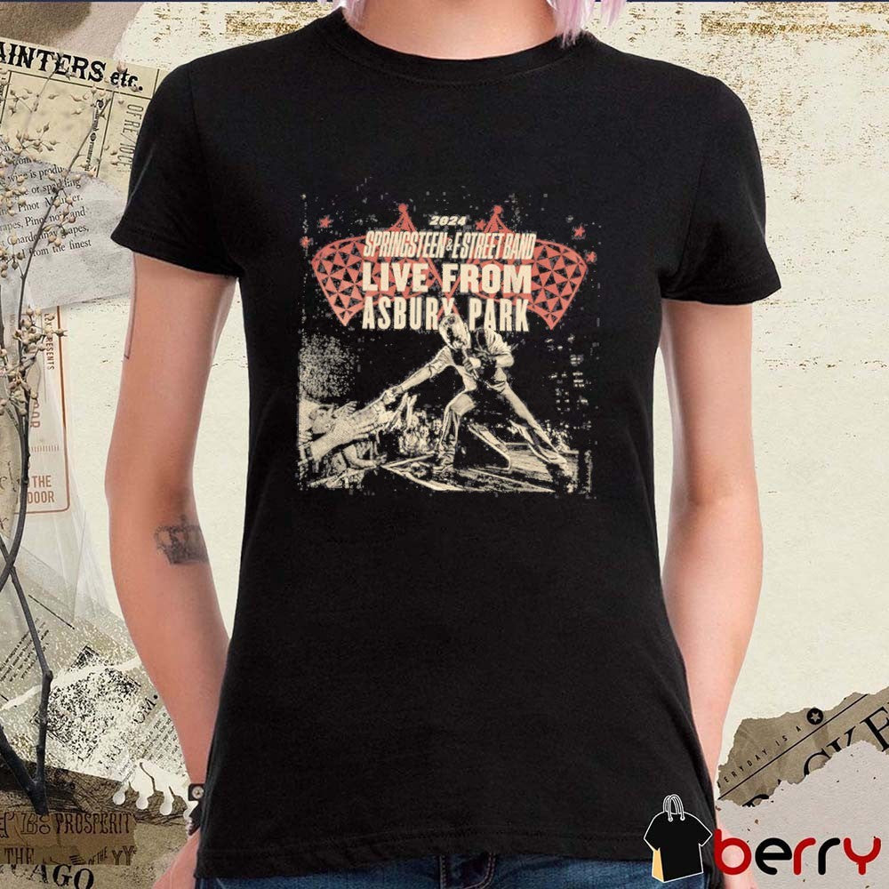 2024 Live From Asbury Park Bruce Springsteen & E Street Band Graphic t-shirt
