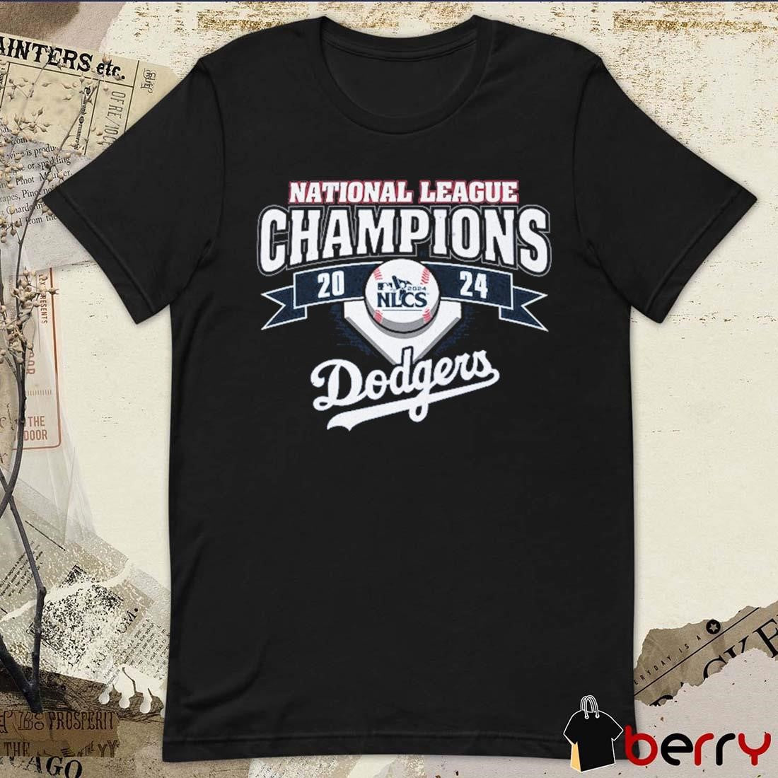 2024 Los Angeles Dodgers MLB NLCS National League Champions Franklin Vintage t-shirt