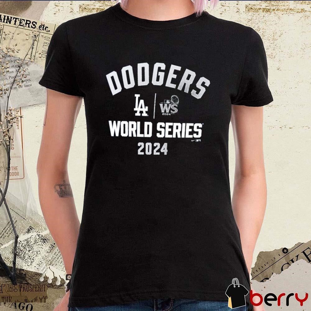 2024 Los Angeles Dodgers MLB World Series Arched Lockup t-shirt