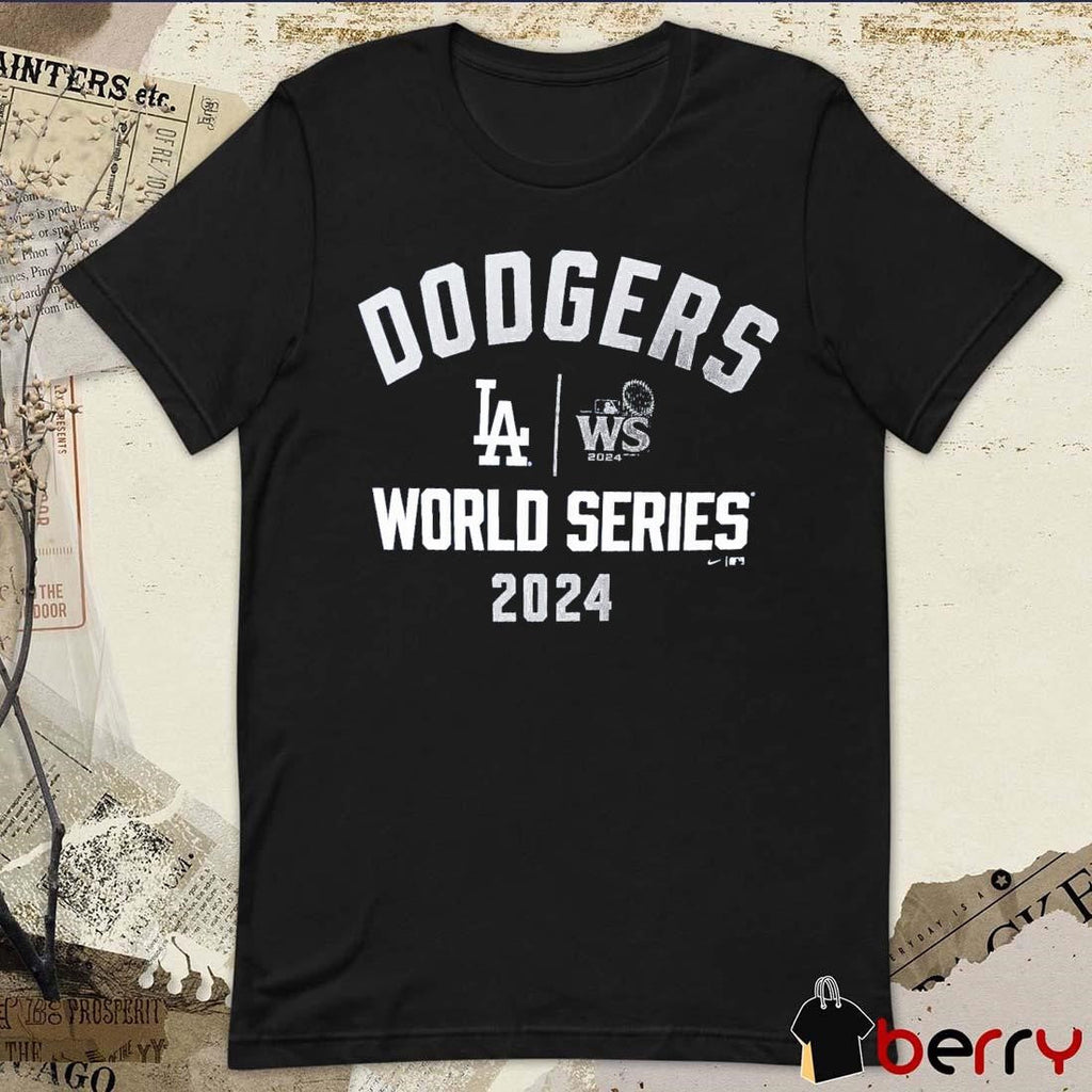 2024 Los Angeles Dodgers MLB World Series Arched Lockup t-shirt