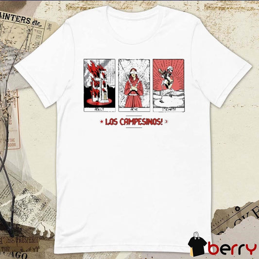2024 Los Campesinos Mortal Joy Tour Adult Acne Stigmata t-shirt