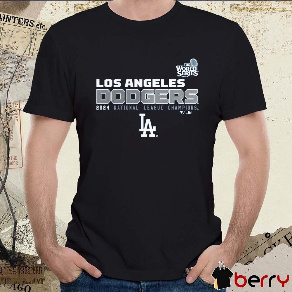 2024 MLB World Series Los Angeles Dodgers Royal National League Champions Vintage t-shirt