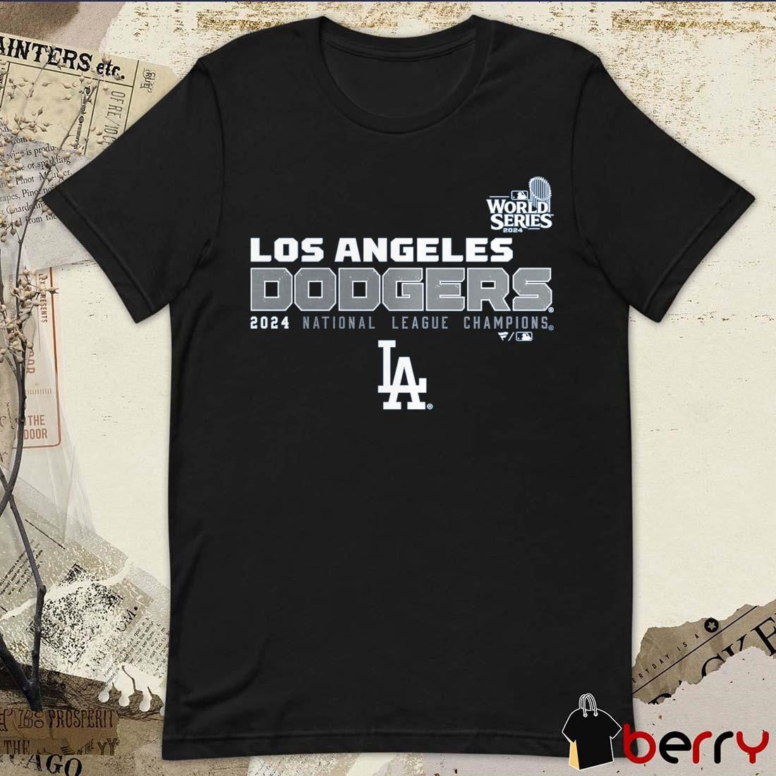 2024 MLB World Series Los Angeles Dodgers Royal National League Champions Vintage t-shirt