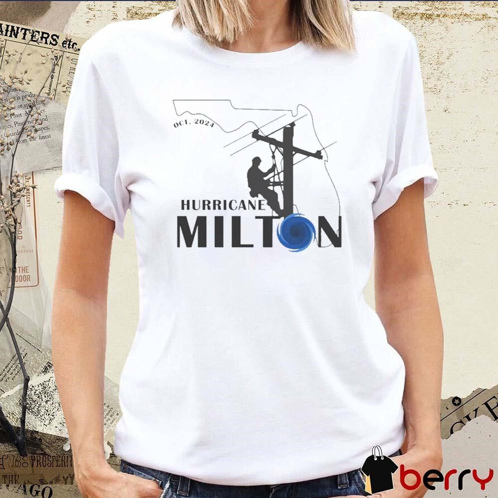 2024 Oct Hurricane Milton Florida t-shirt