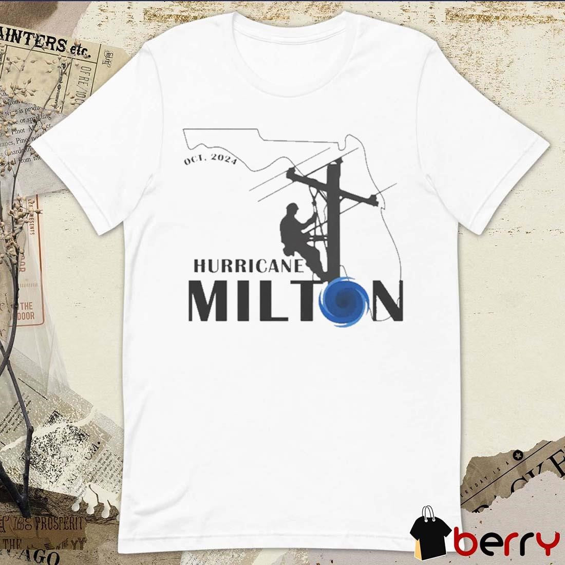 2024 Oct Hurricane Milton Florida t-shirt
