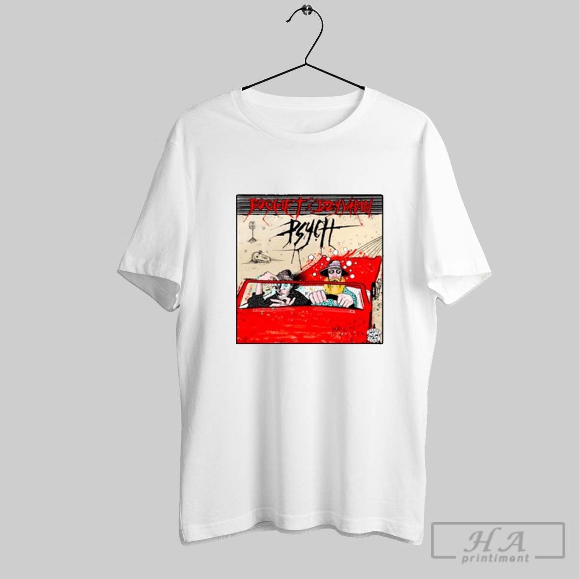 Official 2025 Boogie T X Izzy Vadim Psych Car Red