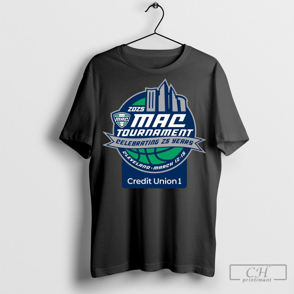Official 2025 Mac Tournament Celebrating 25 Years Cleveland T Shirt