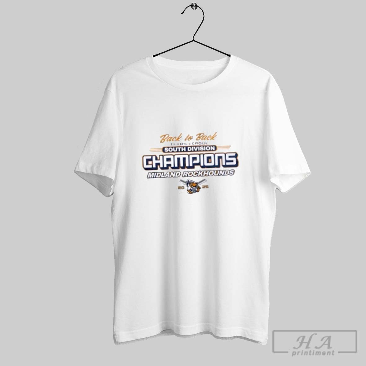 Official 2025 Midland Rockhounds Texas League South Division Champions