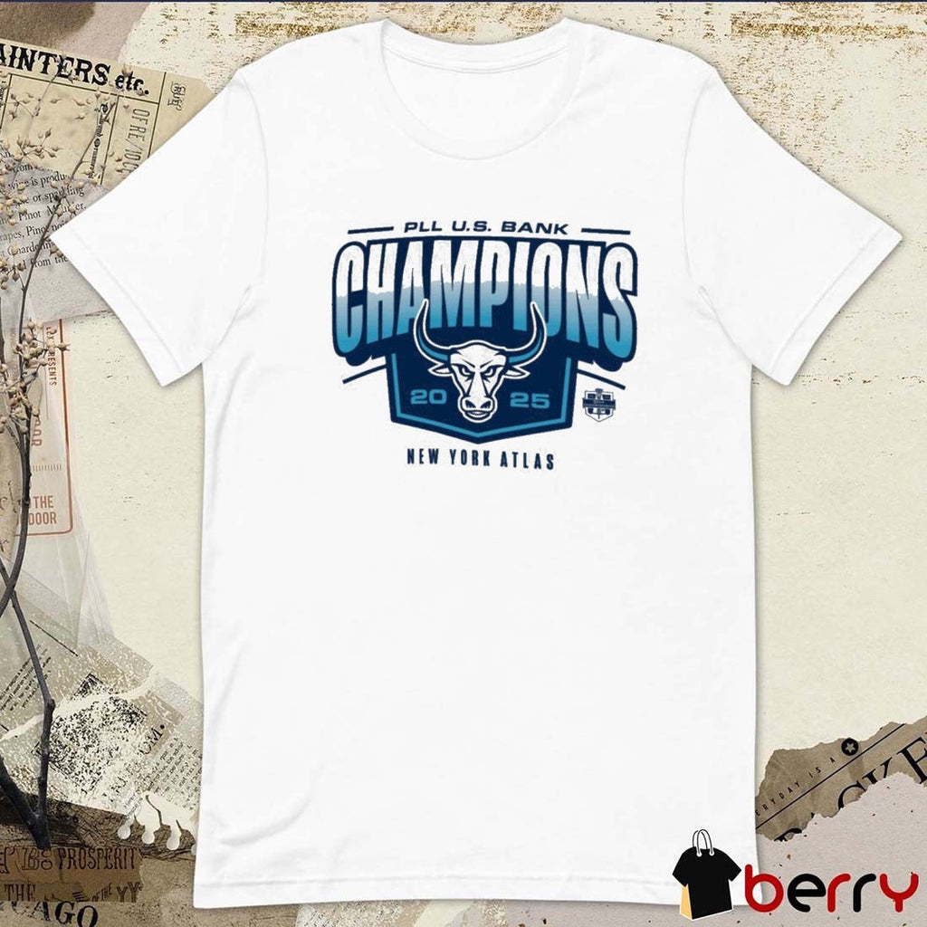 2025 PLL US Bank Championship New York Atlas Locker Room t-shirt