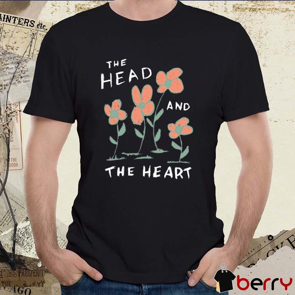 2025 The Head And The Heart Flower Painting t-shirt