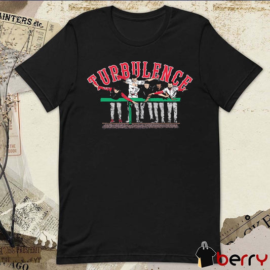 2025 Turbulence BOS Boston Red Sox MLB Baseball Team Painting t-shirt