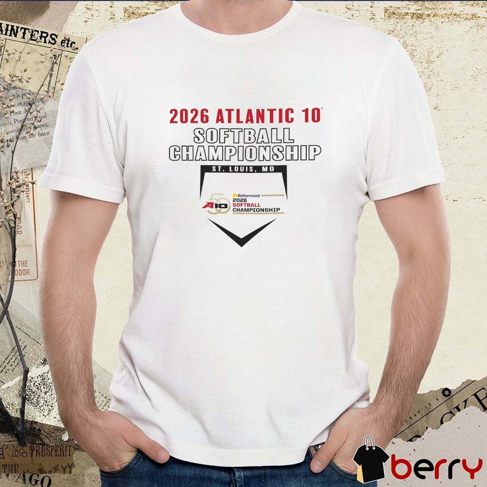 2026 A-10 Softball Championship St Louis MO t-shirt