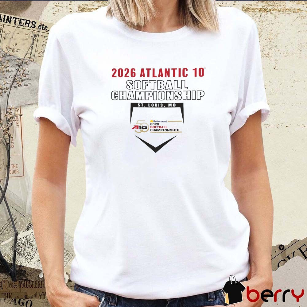 2026 A-10 Softball Championship St Louis MO t-shirt