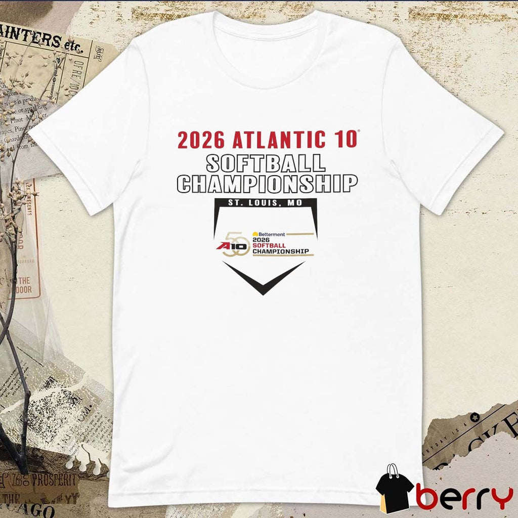 2026 A-10 Softball Championship St Louis MO t-shirt