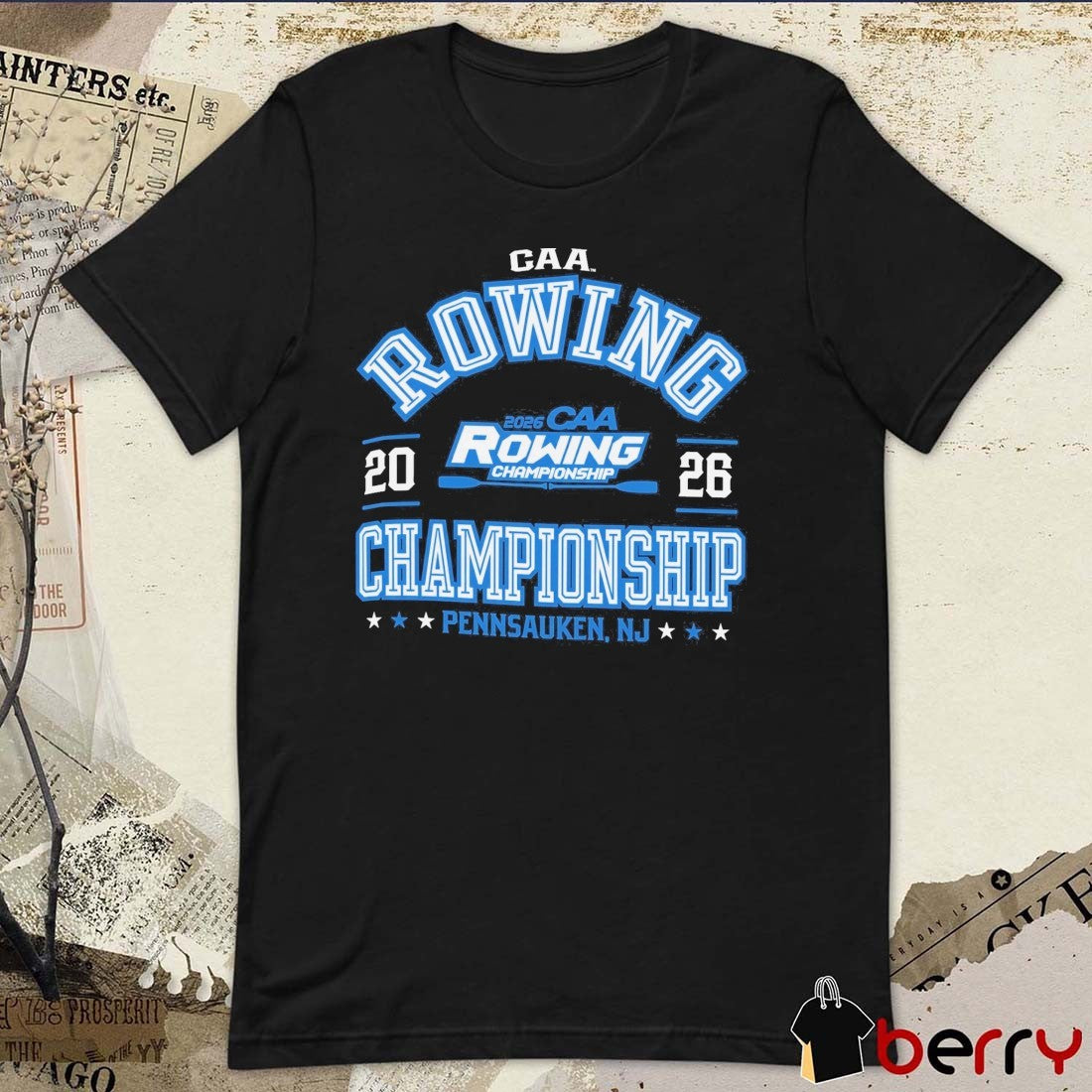 2026 ACC Coastal Athletic Rowing Championship Pennsauken NJ t-shirt