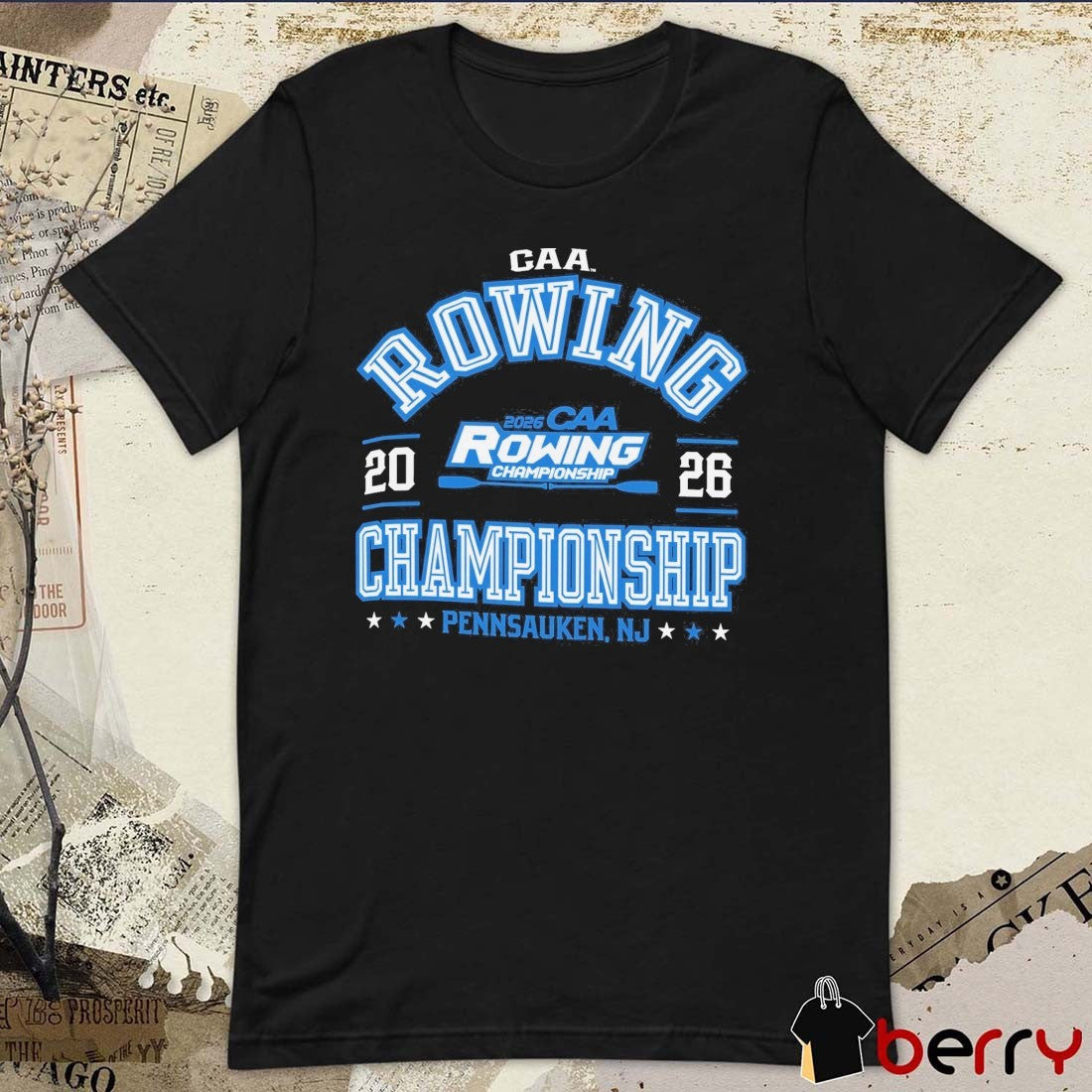 2026 ACC Coastal Athletic Rowing Championship Pennsauken NJ t-shirt