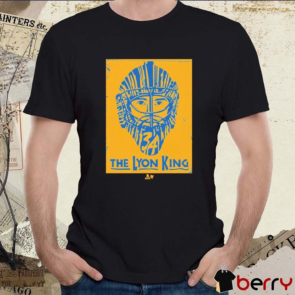 2026 Alex Lyon The Lyon King Buffalo Sabres Hockey t-shirt
