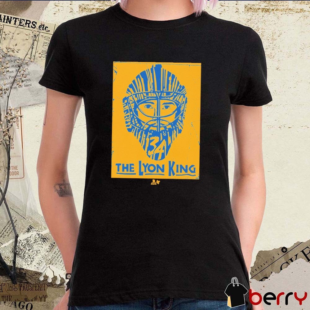 2026 Alex Lyon The Lyon King Buffalo Sabres Hockey t-shirt