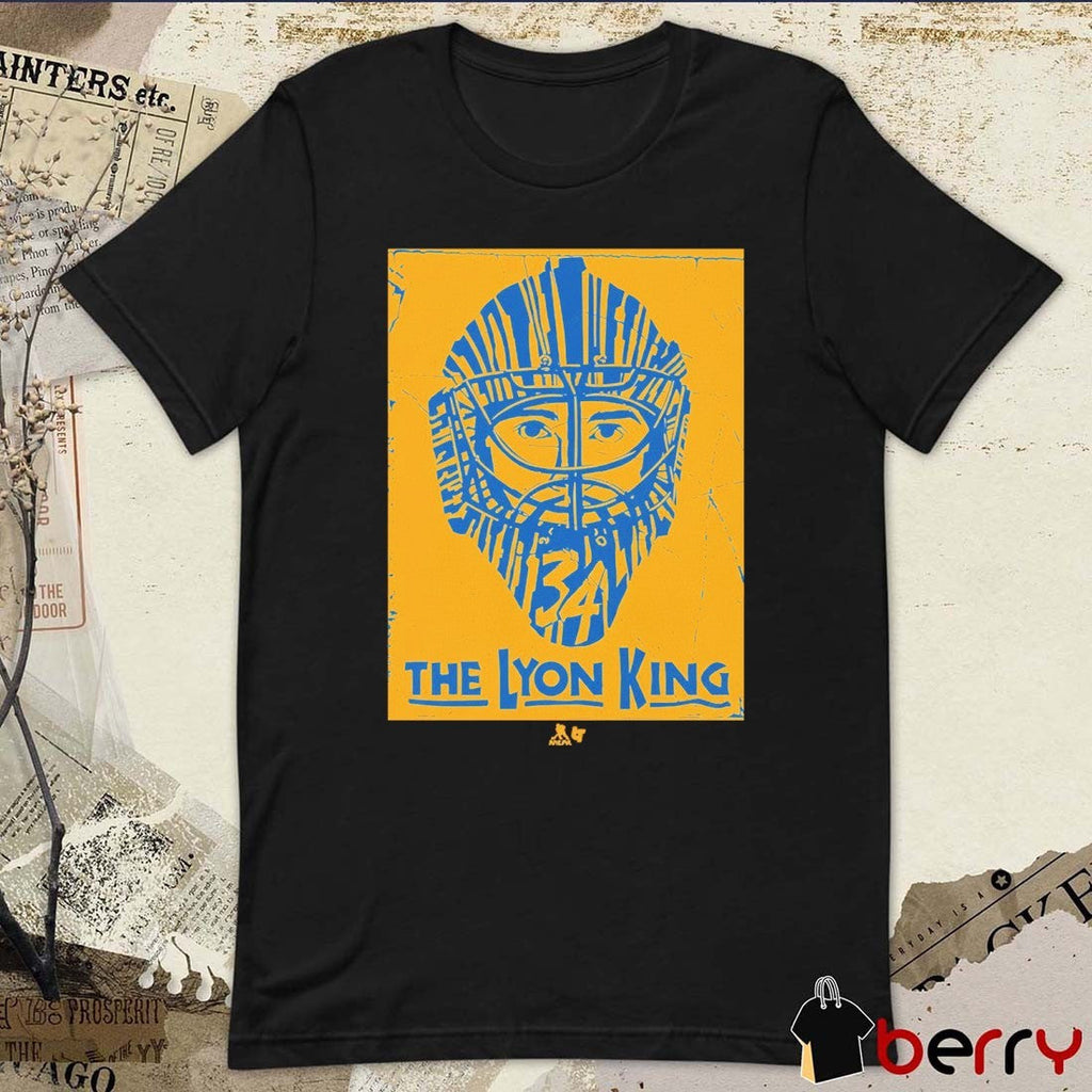 2026 Alex Lyon The Lyon King Buffalo Sabres Hockey t-shirt