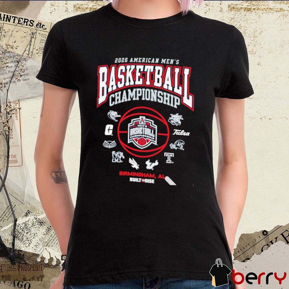 2026 American Men’s Basketball Championship Tournament Birmingham, Alabama t-shirt