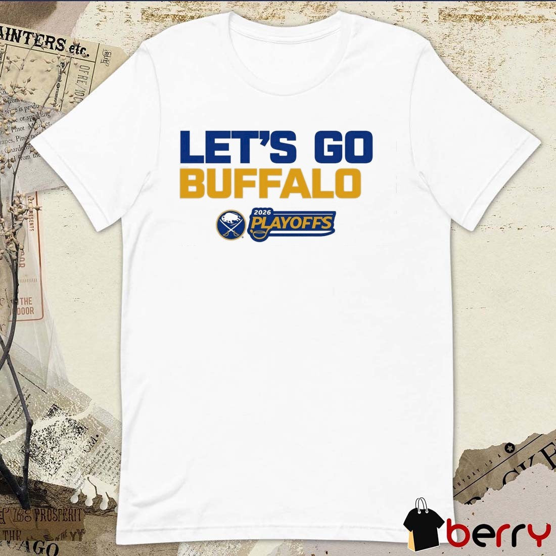 2026 Buffalo Sabres Hockey Let’s Go Buffalo Playoffs t-shirt
