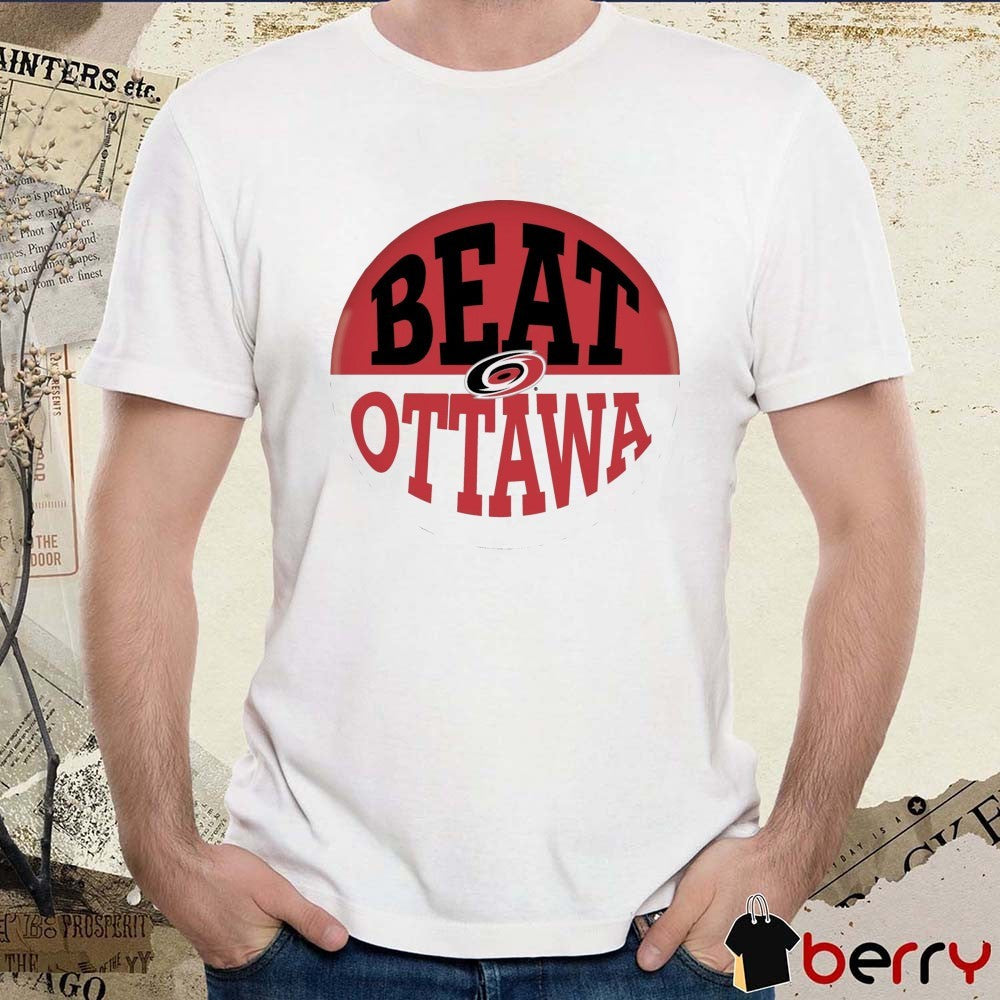 2026 Carolina Hurricanes Beat R1 City Ottawa t-shirt