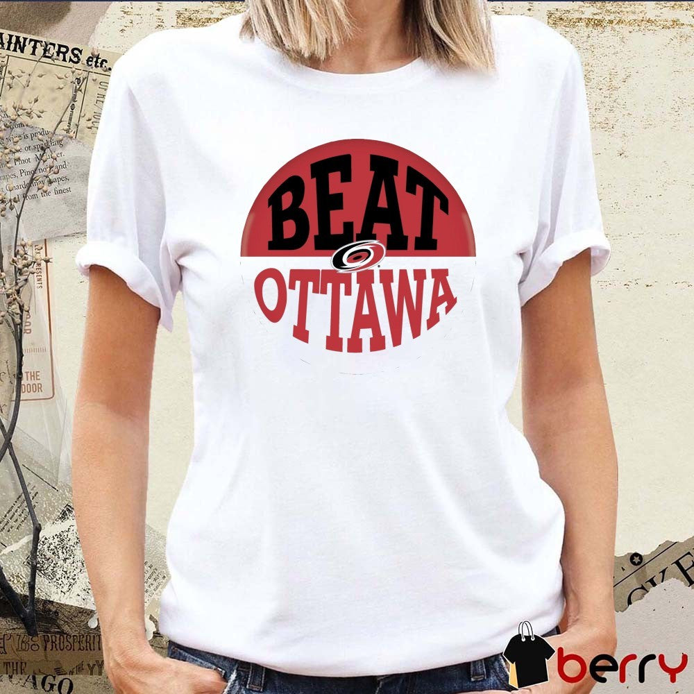 2026 Carolina Hurricanes Beat R1 City Ottawa t-shirt